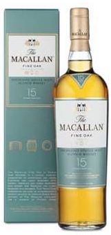 The Macallan 15 Years Old Highland Single Malt Fine Oak