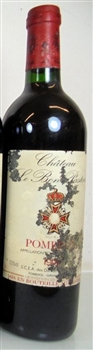 Chateau Le Bon Pasteur 1999 (damage label)