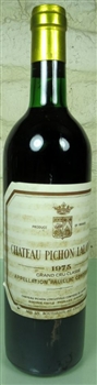 Chateau Pichon Lalande 1975 (damage label)