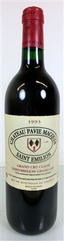 Chateau Pavie Macquin 1993 (slightly damaged label)
