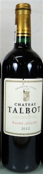 Chateau Talbot 2012 (slightly damage label)