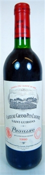 Chateau Grand Puy Lacoste 1990