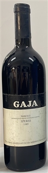 Gaja Sperss 1989 (slightly damage label)