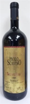 Paolo Scavino Bric del Fiasc, Barolo 1998 Magnum (damage label)