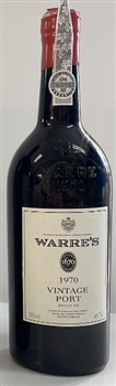 Warre's vintage port 1970 (damage wax capsule)