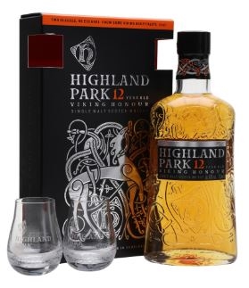 Highland Park 12 Years Old (Gift set with 2 glasses)