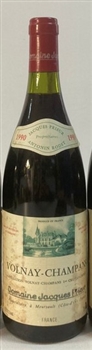 Domaine Jacques Prieur Volnay 1er Cru Champans 1990 (Damage Label)