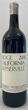 Ridge Geyserville Zinfandel Blend 2002